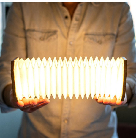 Світильник-гармошка Gingko Accordion (горіх)