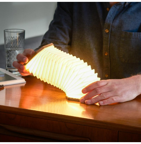 Світильник-гармошка Gingko Accordion (горіх)