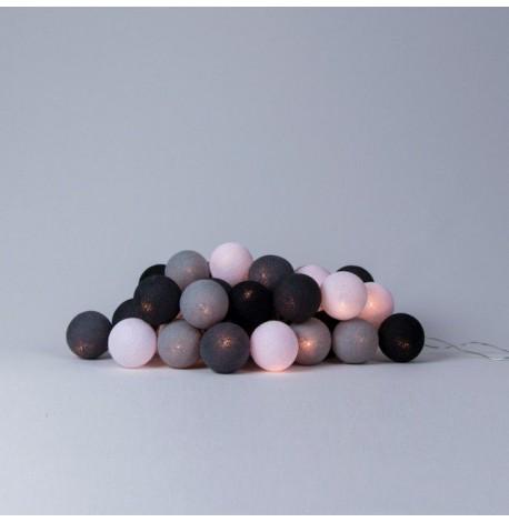 Тайская LED-гирлянда Antra (20 шариков) линия на батарейках