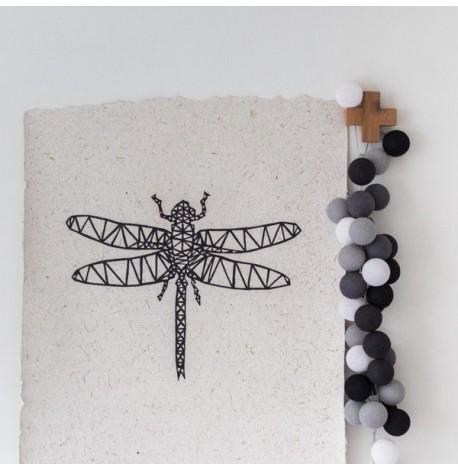 Тайская LED-гирлянда Antra (20 шариков) линия на батарейках