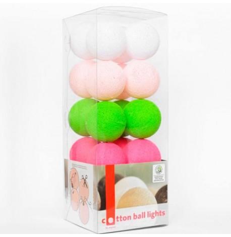 Тайская LED-гирлянда Early Spring (20 шариков) линия на батарейках