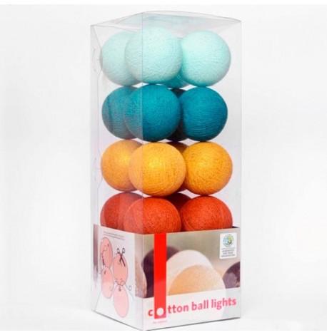 Тайская гирлянда Golden Breeze (35 шариков) петля от сети