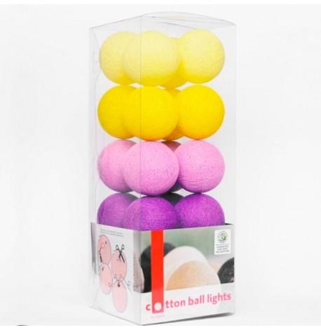 Тайская LED-гирлянда Grace (20 шариков) линия на батарейках