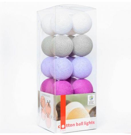 Тайская LED-гирлянда Lavender style (35 шариков) линия от USB