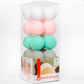 Тайська LED-гірлянда Mint candy (35 кульок) лінія від USB