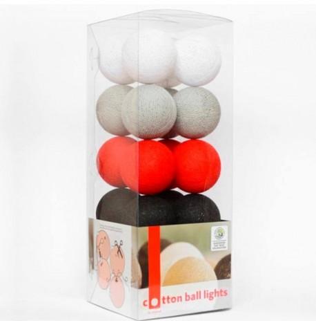 Тайская LED-гирлянда Poppy (20 шариков) линия на батарейках