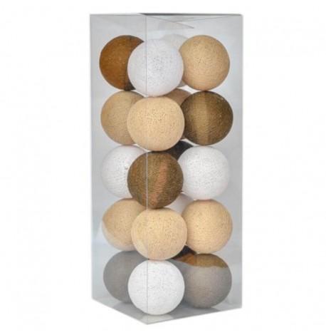 Тайская LED-гирлянда Sand (20 шариков) линия на батарейках