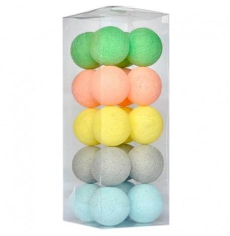 Тайская LED-гирлянда Softy (20 шариков) линия на батарейках