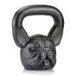 Дизайнерська гиря Bulldog (чорна) 10 кг
