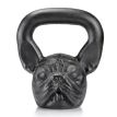 Дизайнерська гиря Bulldog (чорна) 10 кг