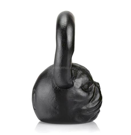 Дизайнерська гиря Bulldog (чорна) 10 кг