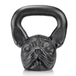 Дизайнерская гиря Bulldog (черная) 10 кг