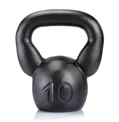 Дизайнерська гиря Bulldog (чорна) 10 кг