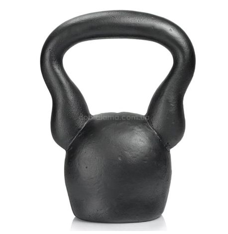 Дизайнерська гиря Bulldog (чорна) 12 кг