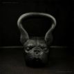 Дизайнерська гиря Bulldog (чорна) 12 кг