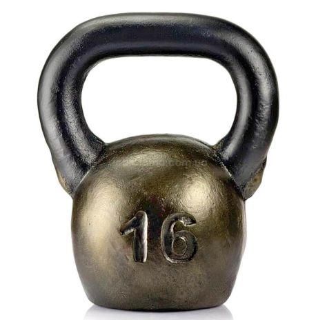 Дизайнерська гиря Bulldog (бронзова) 16 кг