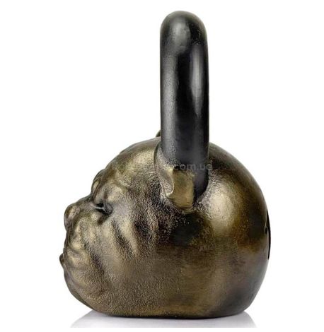 Дизайнерська гиря Bulldog (бронзова) 16 кг
