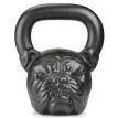 Дизайнерська гиря Bulldog (чорна) 16 кг