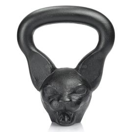 Дизайнерская гиря Cat (черная) 6 кг