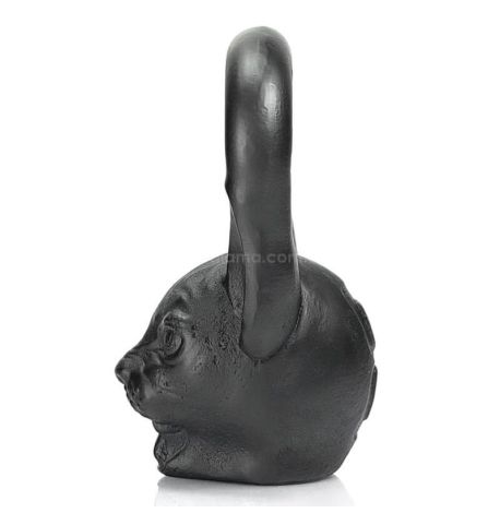 Дизайнерская гиря Cat (черная) 8 кг