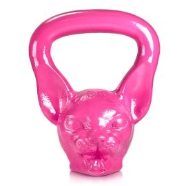 Дизайнерская гиря Cat (розовая) 8 кг