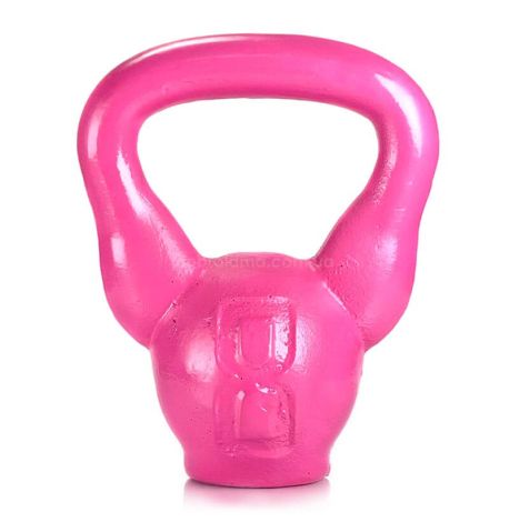 Дизайнерская гиря Cat (розовая) 8 кг