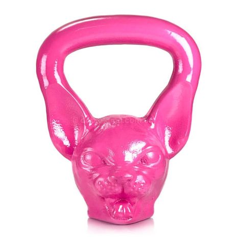 Дизайнерская гиря Cat (розовая) 8 кг