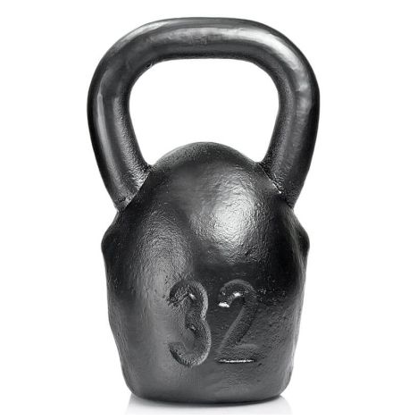 Дизайнерська гиря Gorilla (чорна) 32 кг