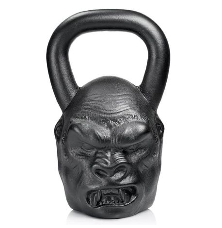 Дизайнерська гиря Gorilla (чорна) 32 кг
