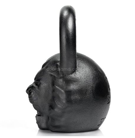 Дизайнерська гиря Lion (чорна) 24 кг