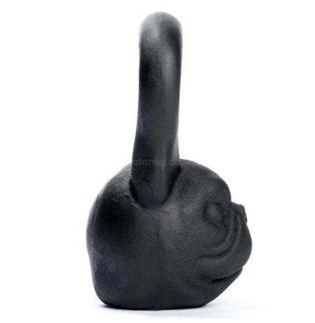 Дизайнерская гиря Mini dog (черная) 8 кг