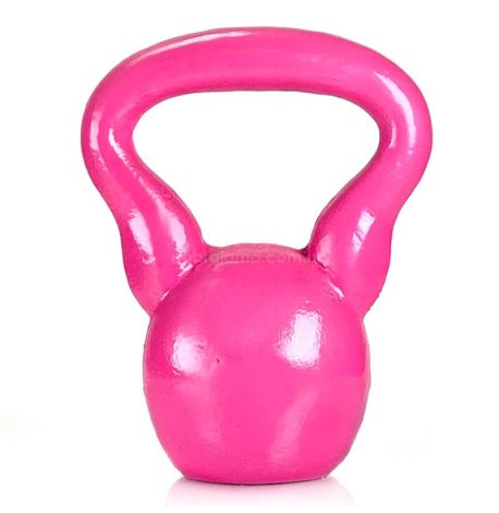 Дизайнерская гиря Mini dog (розовая) 8 кг
