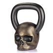 Дизайнерська гиря Skull (бронзова) 12 кг