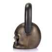 Дизайнерська гиря Skull (бронзова) 12 кг
