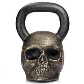 Дизайнерская гиря Skull (бронзовая) 24 кг