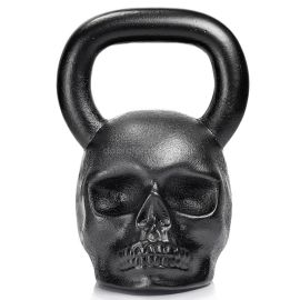 Дизайнерская гиря Skull (черная) 24 кг