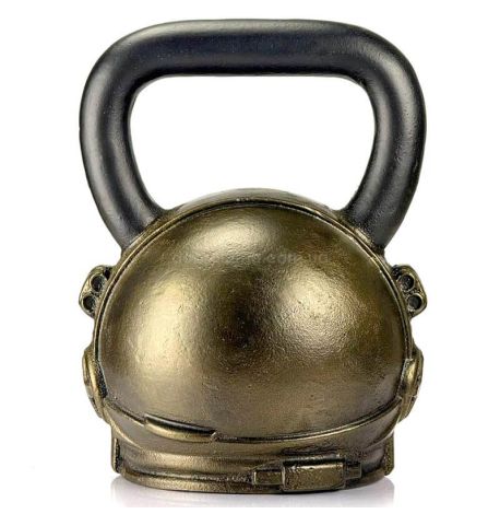 Дизайнерская гиря Astronaut (бронзовая) 24 кг