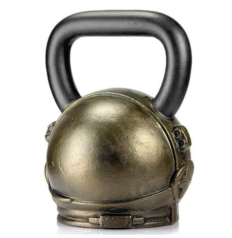 Дизайнерская гиря Astronaut (бронзовая) 24 кг