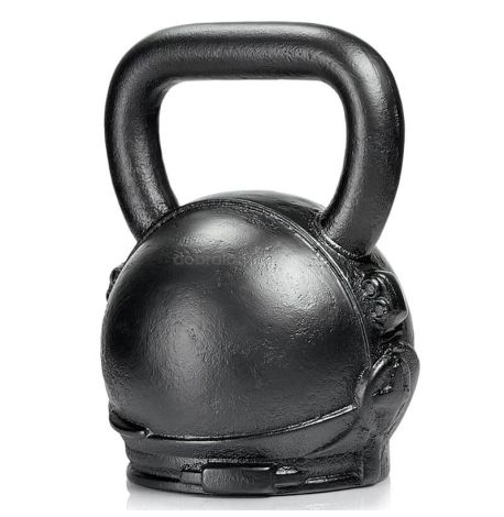 Дизайнерская гиря Astronaut (черная) 24 кг