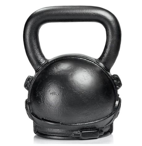 Дизайнерская гиря Astronaut (черная) 24 кг