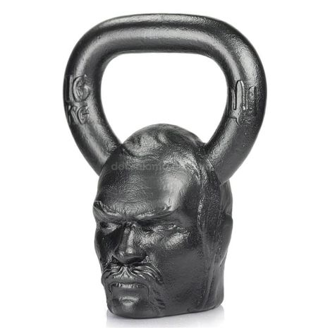 Дизайнерская гиря Cossack (черная) 16 кг