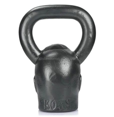 Дизайнерская гиря Cossack (черная) 16 кг