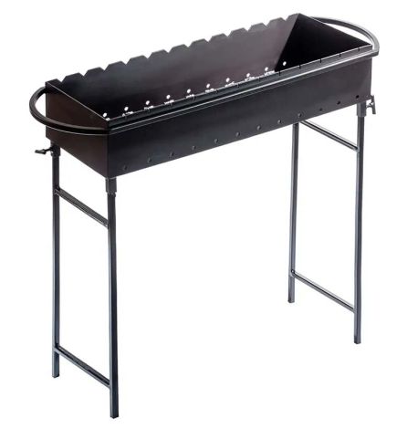 Мангал зі знімними ніжками на 12 шампурів (3 мм)