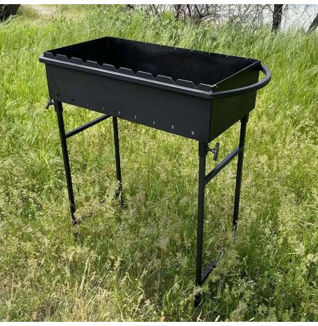 Мангал зі знімними ніжками на 9 шампурів (2 мм)