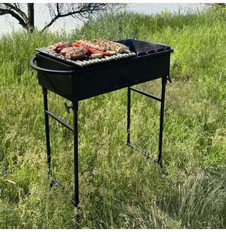 Мангал зі знімними ніжками на 9 шампурів (2 мм)