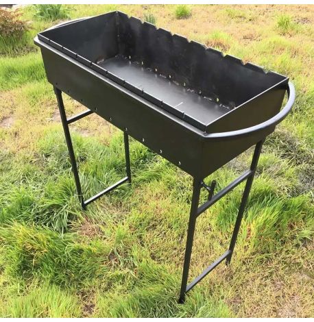 Мангал со съемными ножками на 9 шампуров (4 мм)