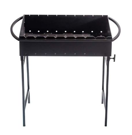 Мангал со съемными ножками на 9 шампуров (4 мм)