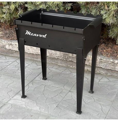 Мангал зі знімними ніжками «Тесей» на 6 шампурів (3 мм)