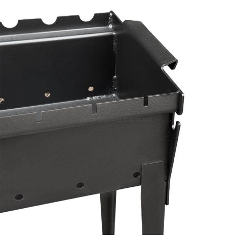 Мангал зі знімними ніжками «Тесей» на 6 шампурів (3 мм)