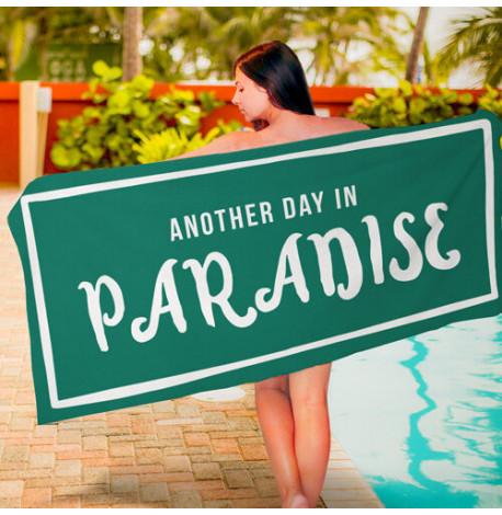 Пляжний рушник Another day in paradise